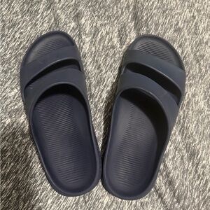 Bombas dark grey Slide Sandals